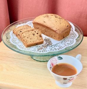 lavender earl grey tea bread